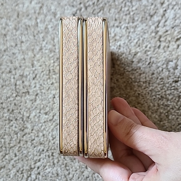 ๐Host Pick๐ Dune London Nude Reptile Print Box Clutch with strap - Picture 11 of 15